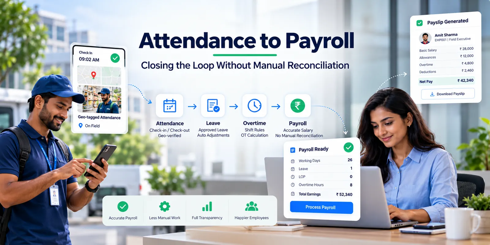 Attendance to Payroll: How Modern HR Teams Eliminate Manual Reconciliation in 2026