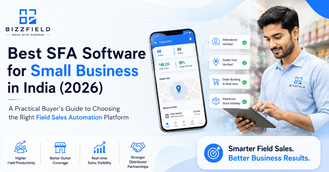 Best SFA Software for Small Business in India (2026): A Practical Buyer's Guide