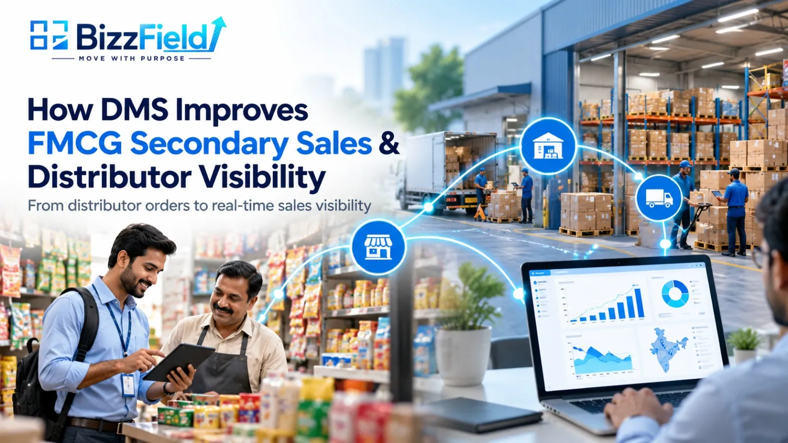 How DMS Software Improves Secondary Sales and Distributor Visibility in FMCG